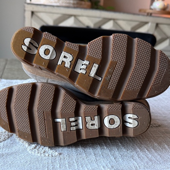 Sorel Joan of Artic Gray Lace-Up Wedge Boots - Picture 3 of 5